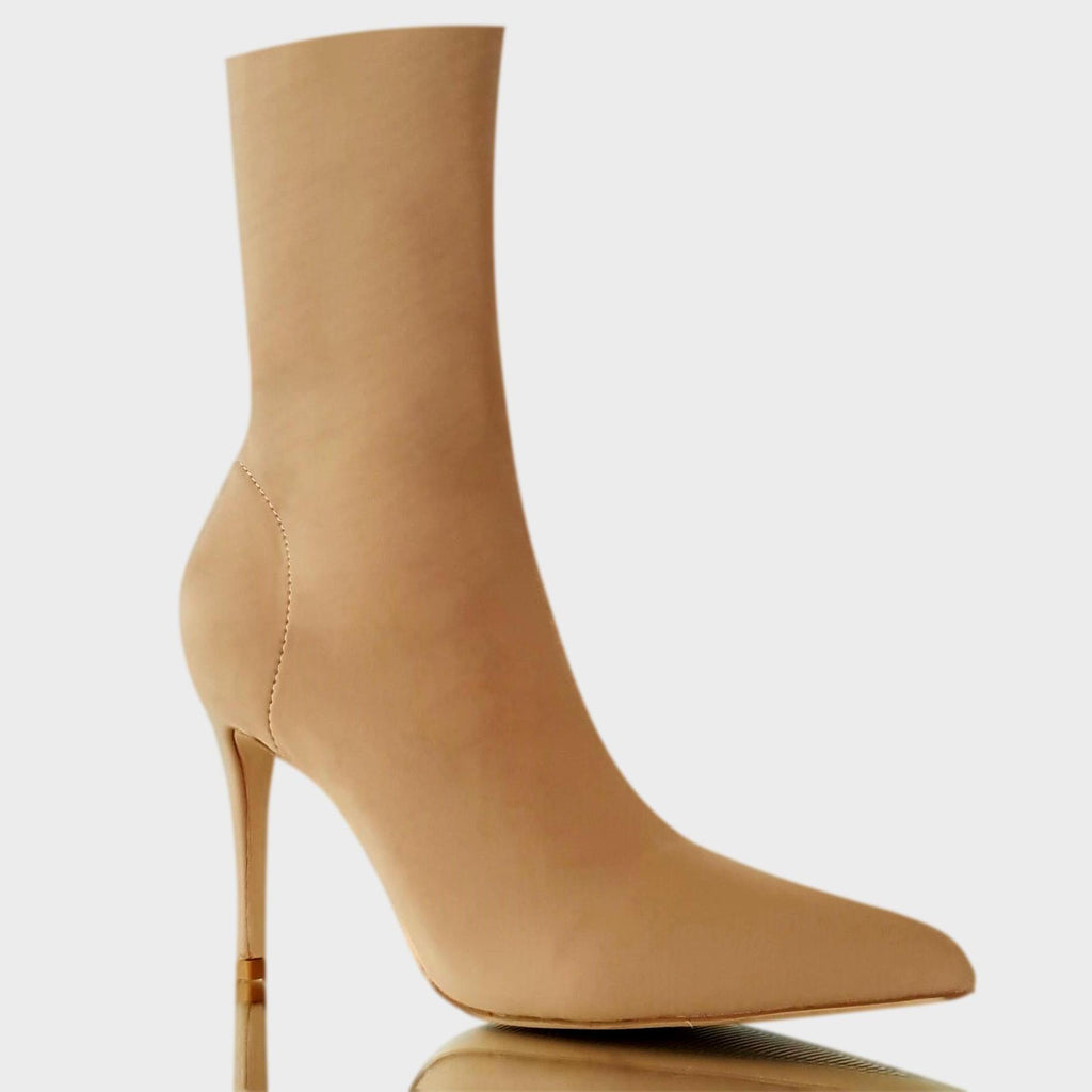 Beige deals suede stilettos