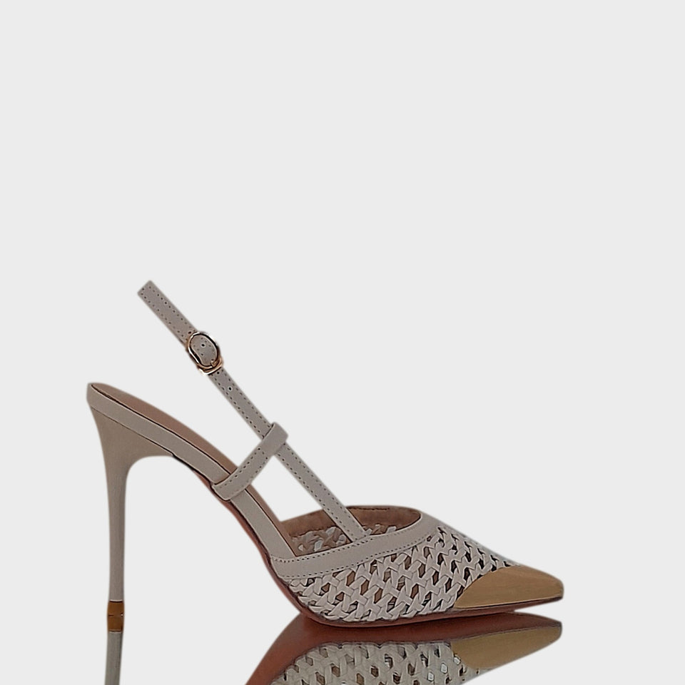 Stilettos Kelly 25 Creamy White