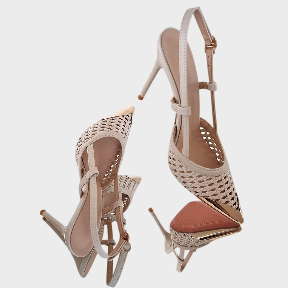 Stilettos Kelly 25 Creamy White