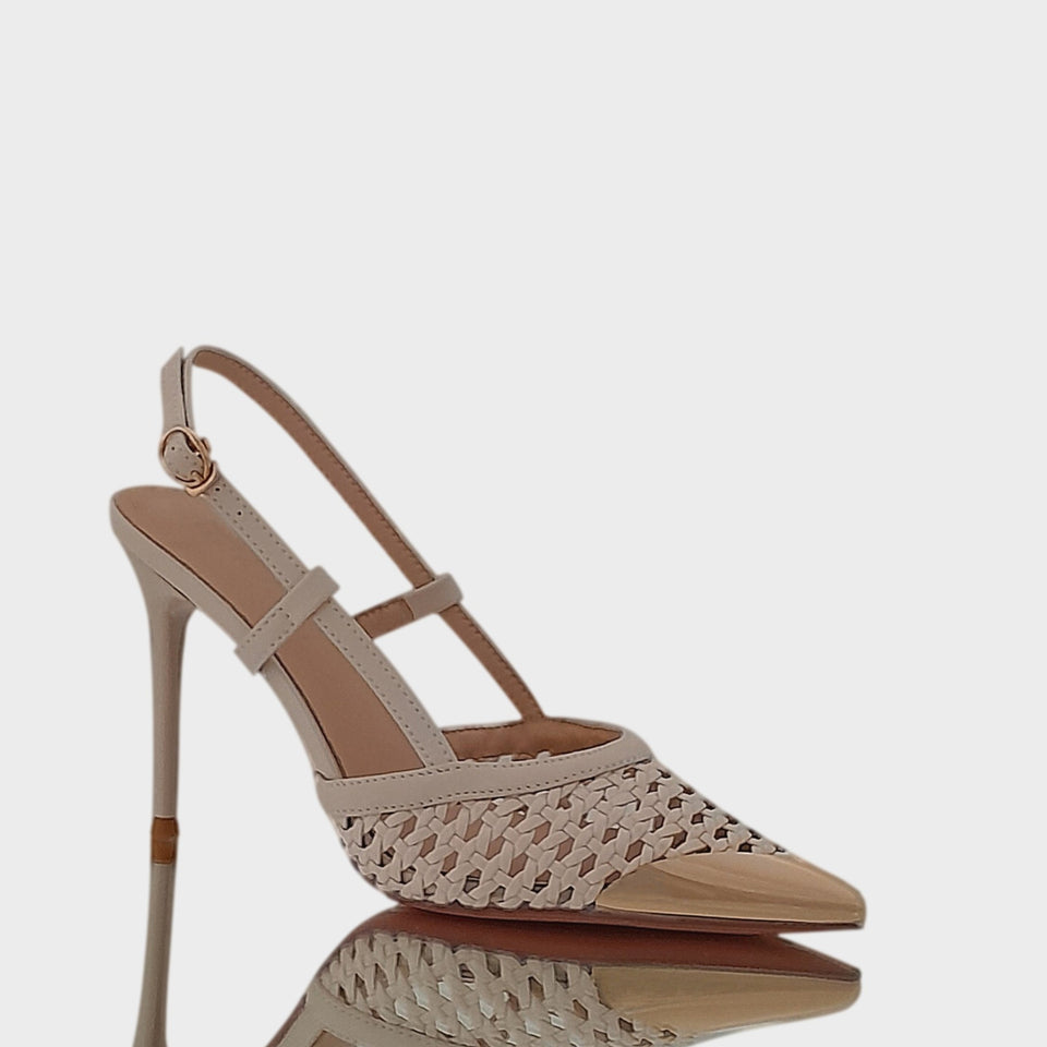 Stilettos Kelly 25 Creamy White