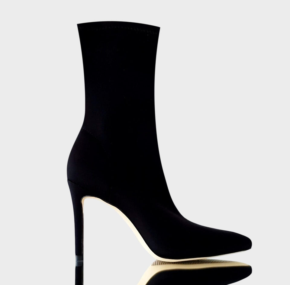 Botas con taco outlet