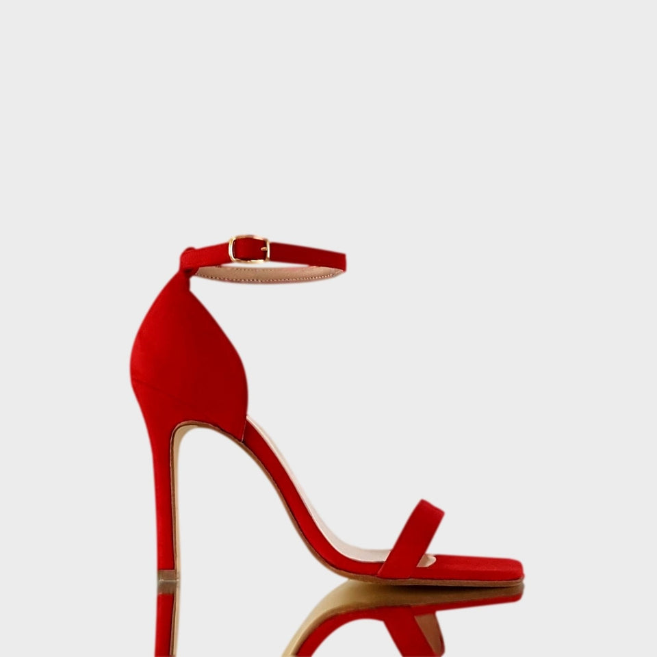 La chica de los stilettos Sandalias Lea Red - Main Image